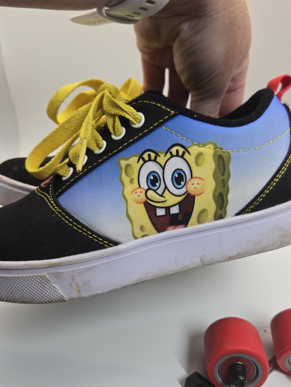 Spongebob Heelys Youth Size 2 Nickelodeon Cartoon Gift Fun - Picture 4 of 10